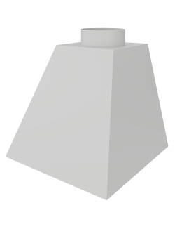 Зонт вытяжной пристенный GRAULAB ВЗП-1000