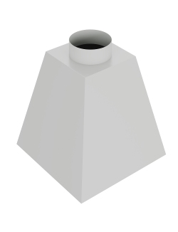 Зонт вытяжной островной GRAULAB ВЗО-500