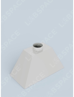 Зонт вытяжной островной GRAULAB ВЗО-1000