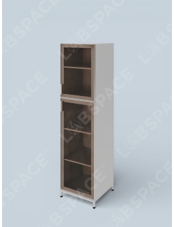 Шкаф для хранения посуды и документов ЛДСП GRAULAB ШД-400