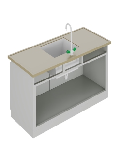 Стол-мойка GRAULAB СМ-1500