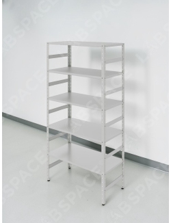 Стеллаж металлический СМс-1200x500x2000 сварная конструкция