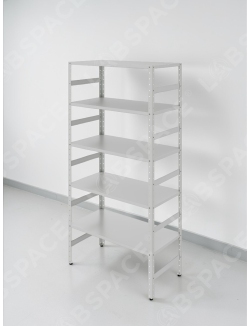 Стеллаж металлический СМс-1500x500x2000 сварная конструкция