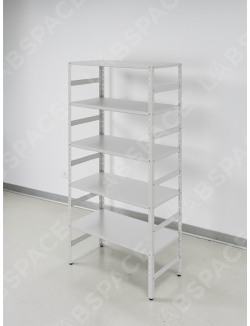 Стеллаж металлический СМр-1000x500x2000 сборная конструкция