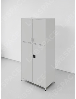 Шкаф для хранения посуды и документов ШМЛ-900 (верхние и нижние дверки металл)