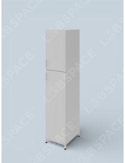 Шкаф для хранения посуды и документов ЛДСП ШЛ-400 (верхние и нижние дверки ЛДСП)