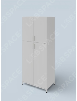 Шкаф для хранения посуды и документов ЛДСП ШЛ-800 (верхние и нижние дверки - ЛДСП)