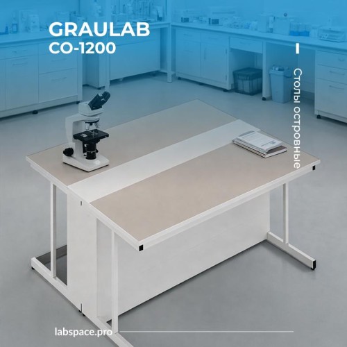 Пример использования островных столов 1